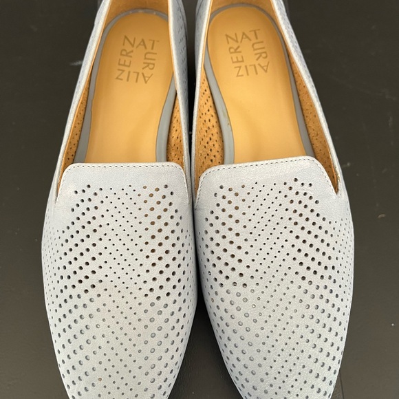 Naturalizer Shoes - Naturalizer Blue Perforated Loafers NIB